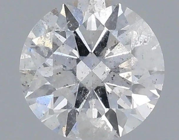 0.73ct Round Natural Diamond (Colour G, Clarity I2, Cut EX, IGI Certified)