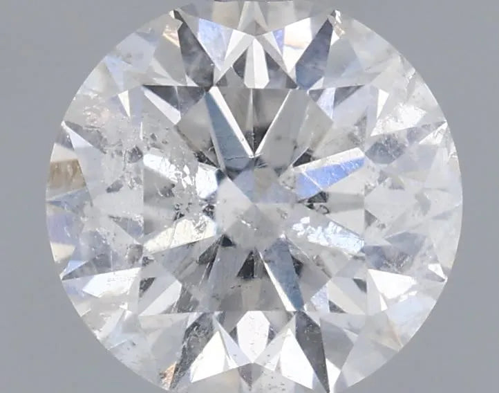 0.72ct Round Natural Diamond (Colour E, Clarity I1, Cut EX, IGI Certified)
