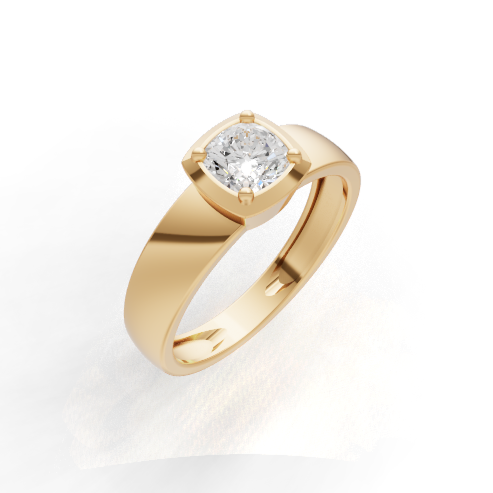cushion-14k yellow gold|cushion-18k yellow gold