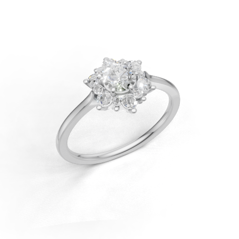 round-14k white gold|round-18k white gold|round-platinum
