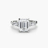 The Floral Accent Solitaire
