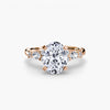 The Floral Accent Solitaire