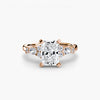 The Floral Accent Solitaire