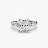The Floral Accent Solitaire