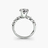 The Floral Accent Solitaire