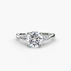 Solitaire with Shoulder Accents 2