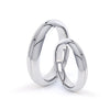 Grooved Profile Wedding Ring