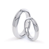 Grooved Profile Wedding Ring